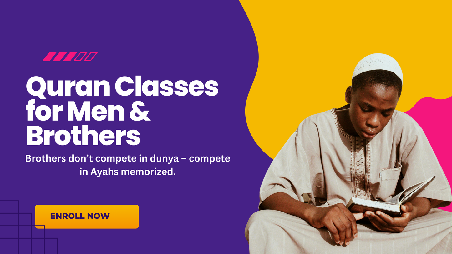 🕌 Quran Classes for Men & Brothers