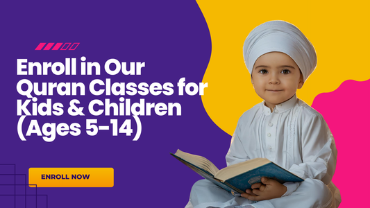 📚 Quran Classes for Kids & Children (Ages 5-14)